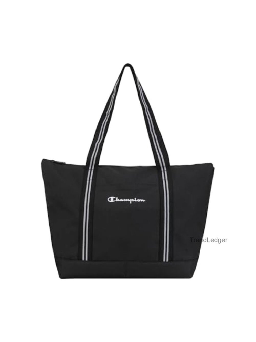 Champion Zip Closure Tote Bag with Mesh Pockets for Work Travel Daily Use